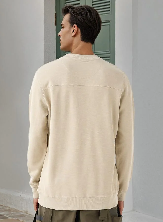 لي كوبر لي كوبر سويت شيرت بنقوش