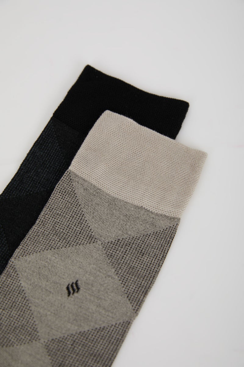 DeFacto Man Man Seamless 2 Piece Thermoregulatory Long Socks - Image 5
