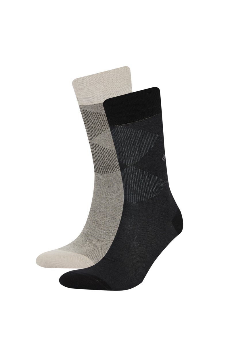 DeFacto Man Man Seamless 2 Piece Thermoregulatory Long Socks - Image 1