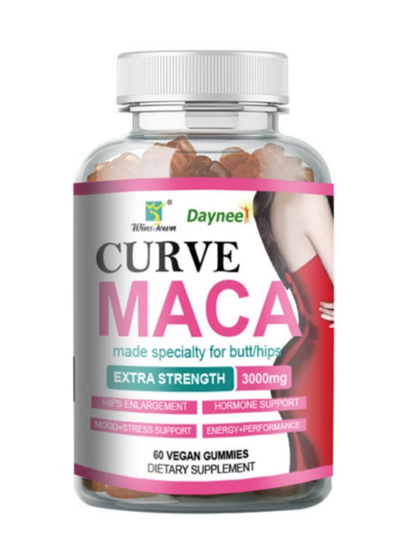 Daynee Perfect Curve Enlarge Booster hips Gummies,Lifting Gummies For Women,Health Support Dietary Supplement 60 Gummies  - Image 1