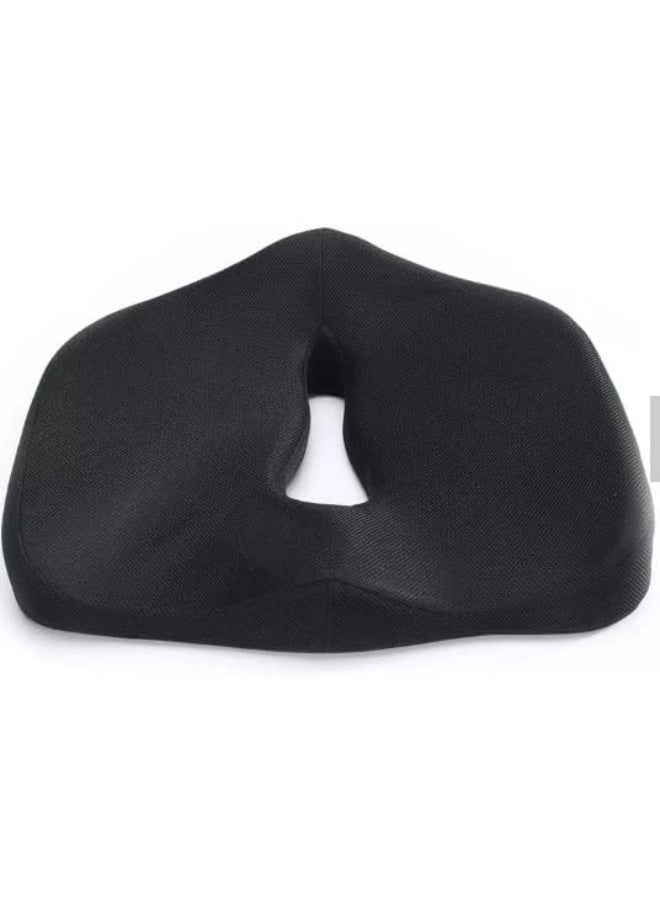Memory Foam Seat Cushion for Office Chair, Ergonomic Contoured Sitting Cushion for Car, Wheelchair and Desk Chair - Image 1