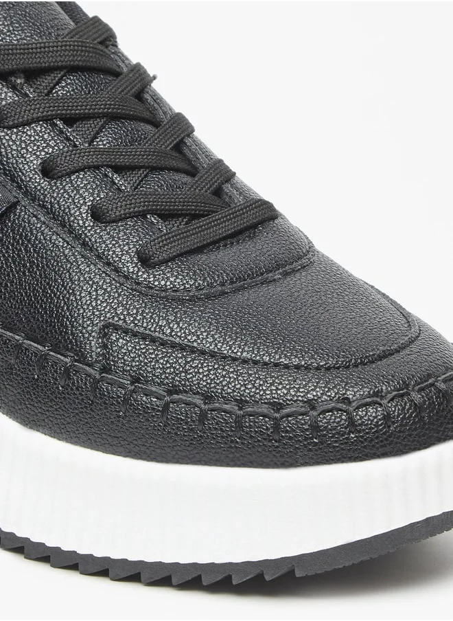 سيليست Women's Lace-Up Low Ankle Sneakers