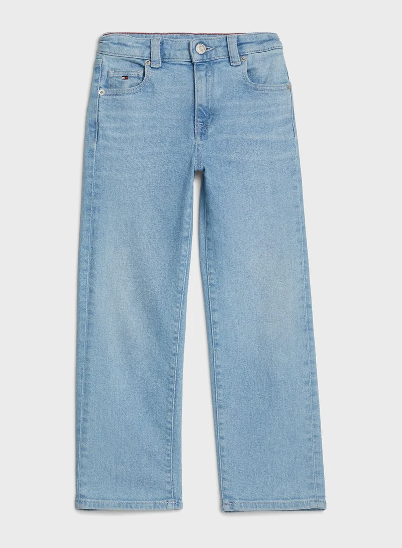 TOMMY HILFIGER Kids Straight Fit Jeans