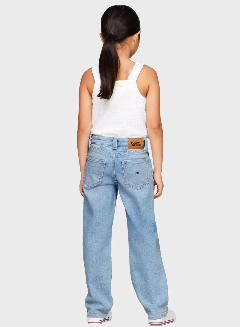 TOMMY HILFIGER Kids Straight Fit Jeans