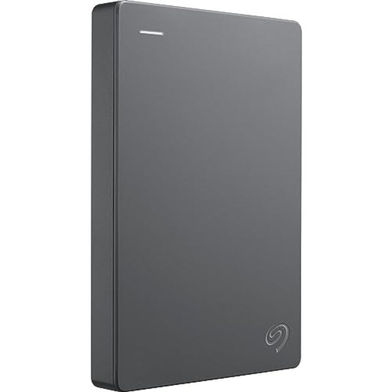 Basic 1TB Portable External Hard Drive USB 3.0 Plug-and-Play, Compatible with Windows and Mac - Image 1