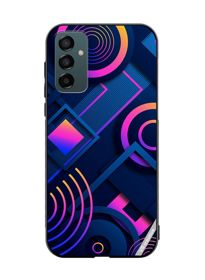 VR CREATIVE Protective Case Cover For Samsung Galaxy M23 Abstract Design Multicolour - Image 1