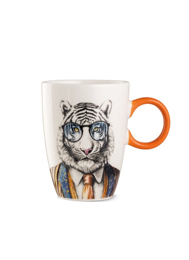 EGAN - Mug Human Essence Tiger 430 ml New Bone China Dishwasher & Microwave Safe - Image 1