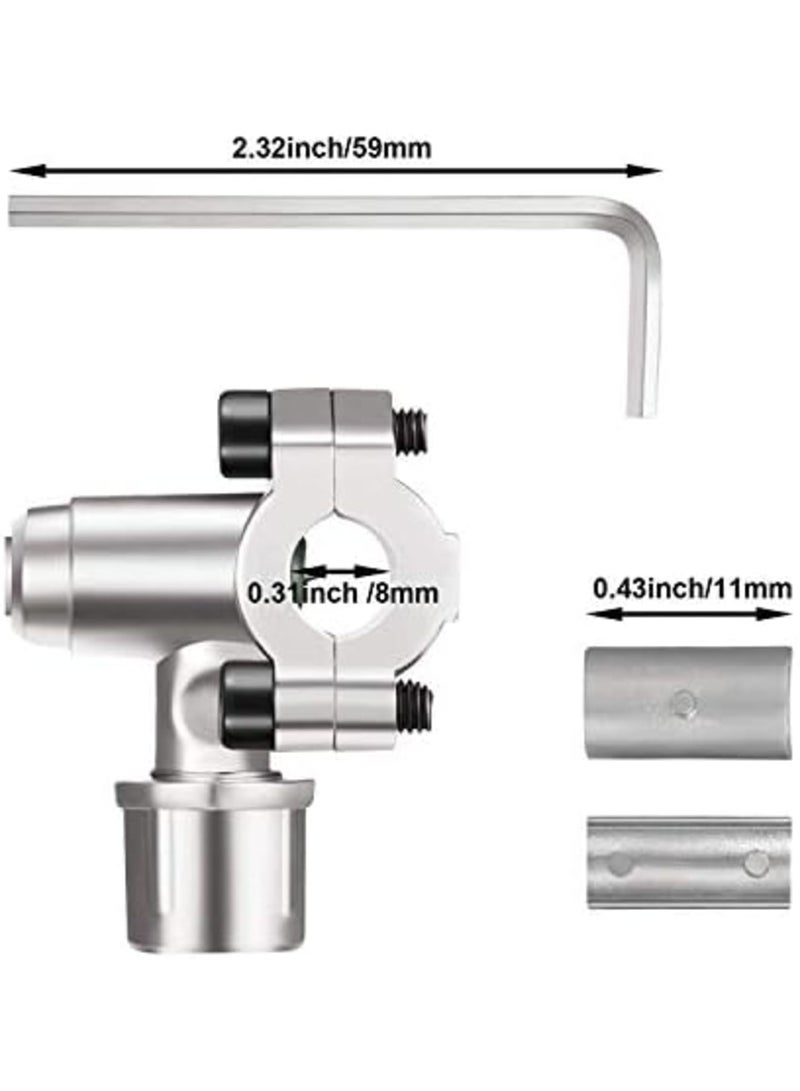Piercing Valve Kits BPV-31 Refrigerator Tap Valve Compatible with 1/4 Inch, 5/16 Inch, 3/8 Inch Outside Diameter Pipes, Replace for AP4502525, BPV31D, GPV14, GPV31, GPV38, GPV56, MPV31 (2 Sets) - Image 2