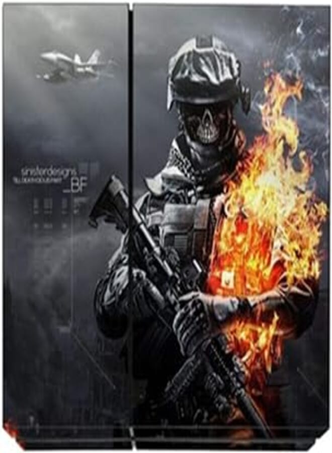 OR Battlefield PS4 Console Skin Sticker