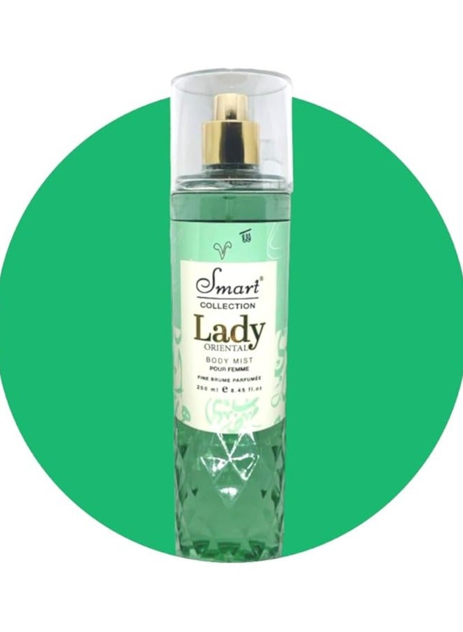 كلاس برفيوم بخاخ للجسم ليدي اورينتال من سمارت كوليكشن - بور فيم - 250 مل