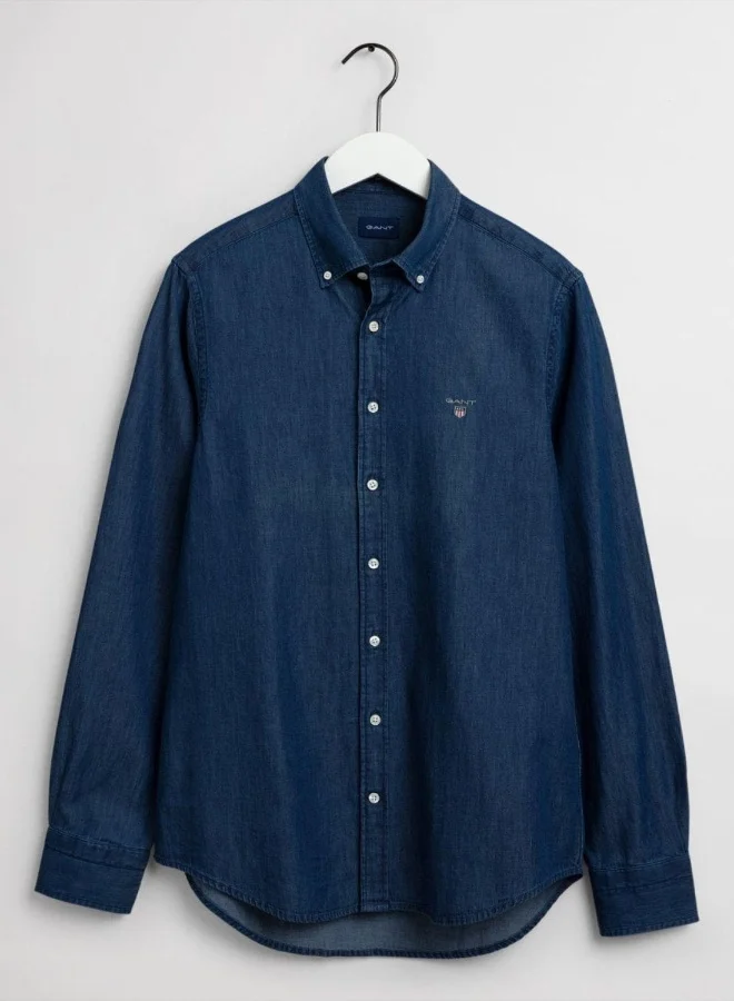 GANT Gant Slim Fit Indigo Shirt
