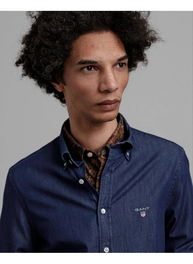 GANT Gant Slim Fit Indigo Shirt
