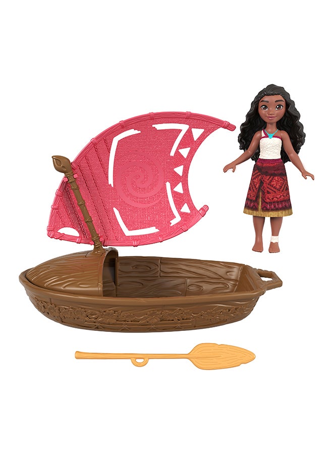 Disney Princess Moana 2 Wayfinder Wonders Toy Set with Surprise Small Doll, Canoe & Accessory, Inspired by the Movie, JBT43 (Styles May Vary) - Image 3