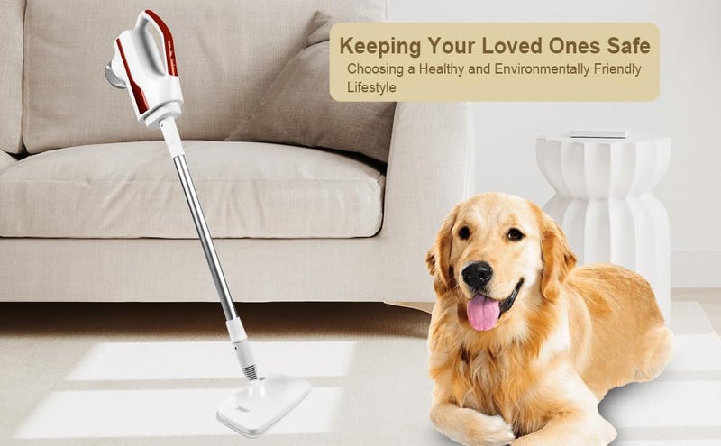 LIPSA ENTERPRISE LIPSA ENTERPRISE MultiPurpose Steam Cleaner with mop Use Reusable Pads Clean Home Floor Cleaner  - Image 4