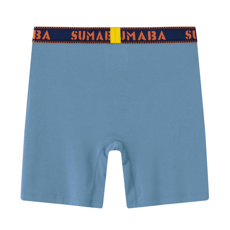 SUMABA Mens
 Extended Leg Sports Underwear, Quick Dry Breathable Moisture Wicking Comfort Boxer Briefs For Daily Training, Available Sizes M To 3XL - Image 2