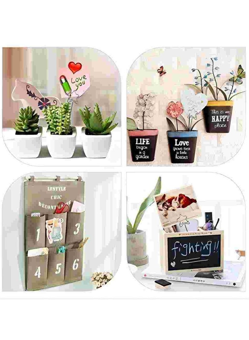 Excefore 50 Pcs Star Shape Metal Note Holder DIY Multifunctional Craft Clip Holder Photo Clip Holder Memo Clip Holder Silver - Image 2