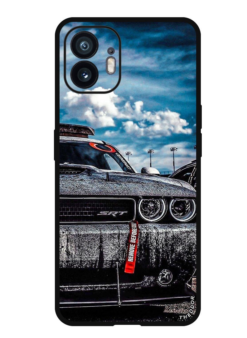 Theodor Protective Case Anti Scratch Shock Proof Bumper Cover For Nothing Phone (2) Mustang SRT - Image 1