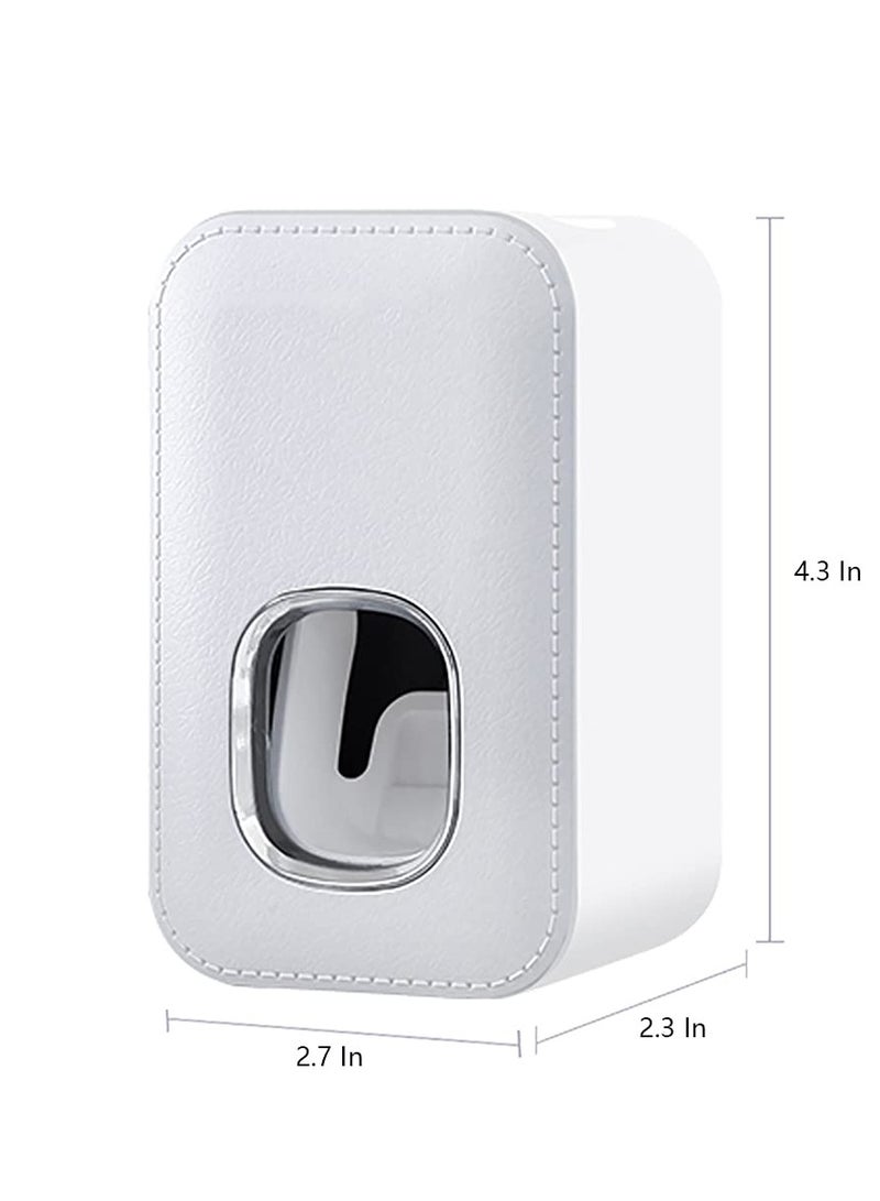 KASTWAVE Toothpaste Dispenser, Automatic Toothpaste Squeezer Dispenser for Kids & Family Shower, is Wall Mount Bathroom Accessories with Super Sticky Suction Pad - Image 3
