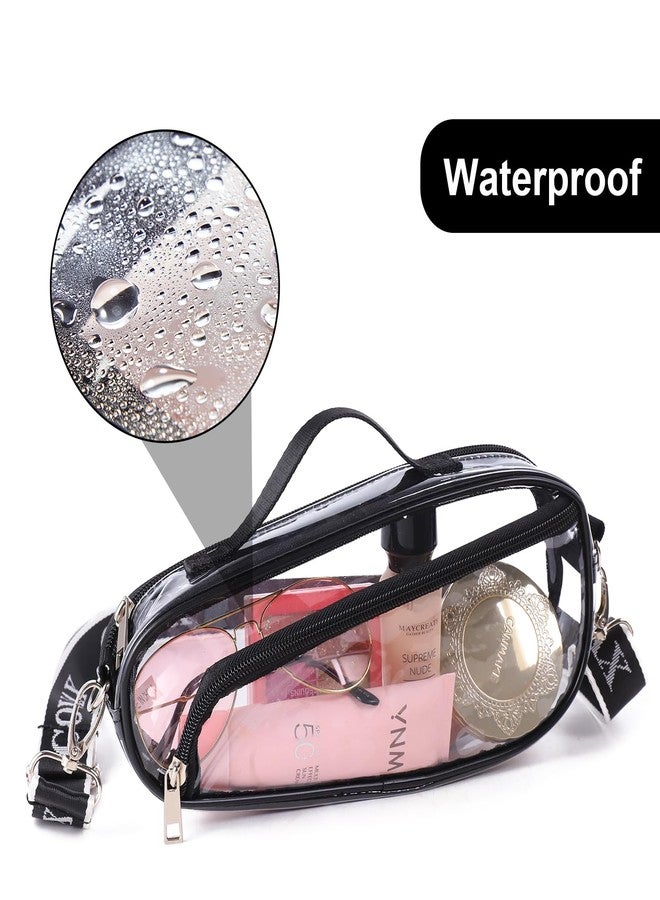 COVAX Clear Crossbody Bag, Stadium Approved Clear Bag for Concerts, Music Festivals, Sports Events - Image 5
