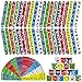 JUNEBRUSHS 56 Pack Christmas Slap Bracelets Xmas Slap Bands Wristband Party Favors Snap Bracelets Bulk for Christmas Gifts Toys Stocking Stuffers - Image 2