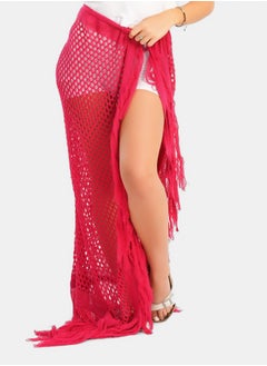 Clue Trico Fishnet Wrap Skirt  - Image 1