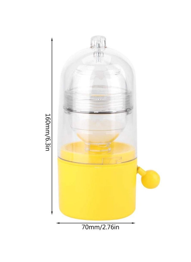 Cool Baby COOLBABY Egg Scrambler Shaker Whisk Hand Powered Golden Egg Maker Eggs Yolk White Mixer Cooking Utensil Kitchen Gadgets Egg Pudding Maker  - Image 5