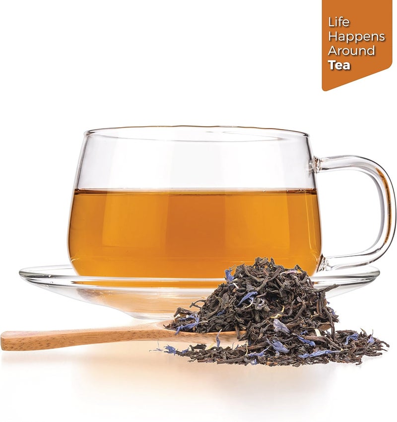 Tealyra Cream Earl Grey Moonlight - Luxurious Loose Leaf Black Tea with Citrusy Bergamot and French Vanilla - 200g - Image 4