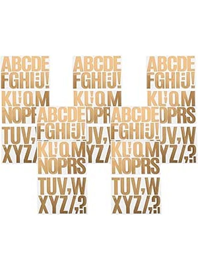 Self Adhesive Alphabet Letter Stickers 3 Inch Peel and Stick for Bulletin Boards 5 Sets - Image 1