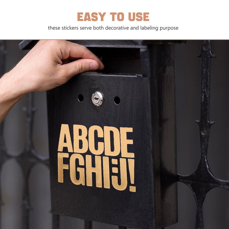 Self Adhesive Alphabet Letter Stickers 3 Inch Peel and Stick for Bulletin Boards 5 Sets - Image 4