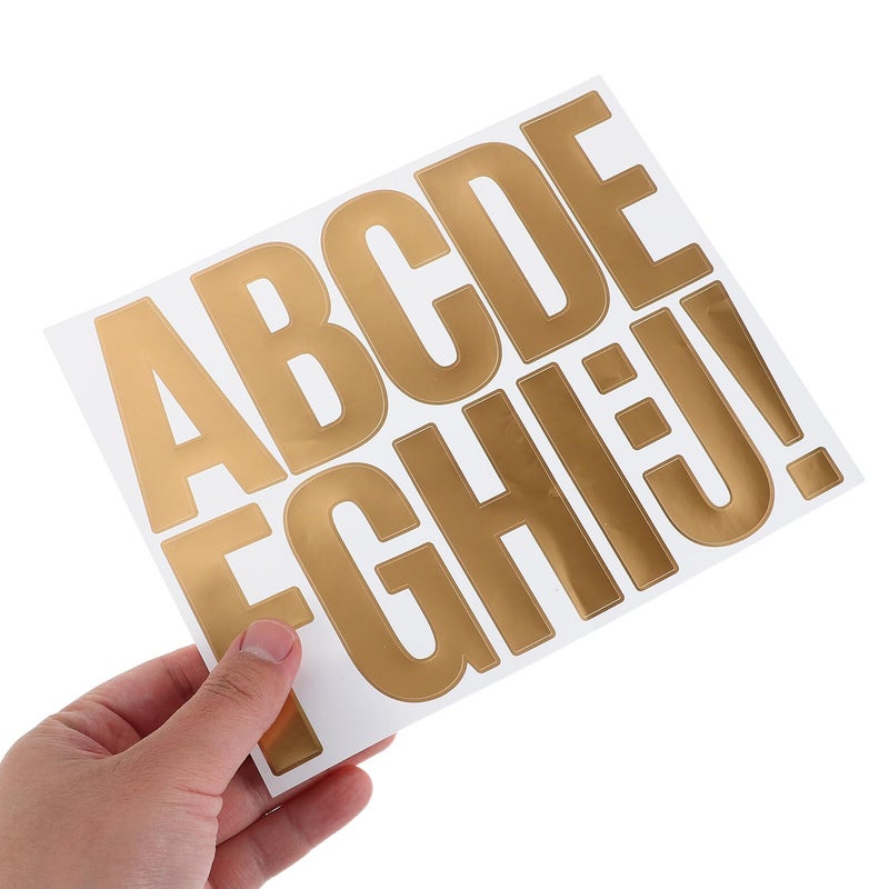 Self Adhesive Alphabet Letter Stickers 3 Inch Peel and Stick for Bulletin Boards 5 Sets - Image 5