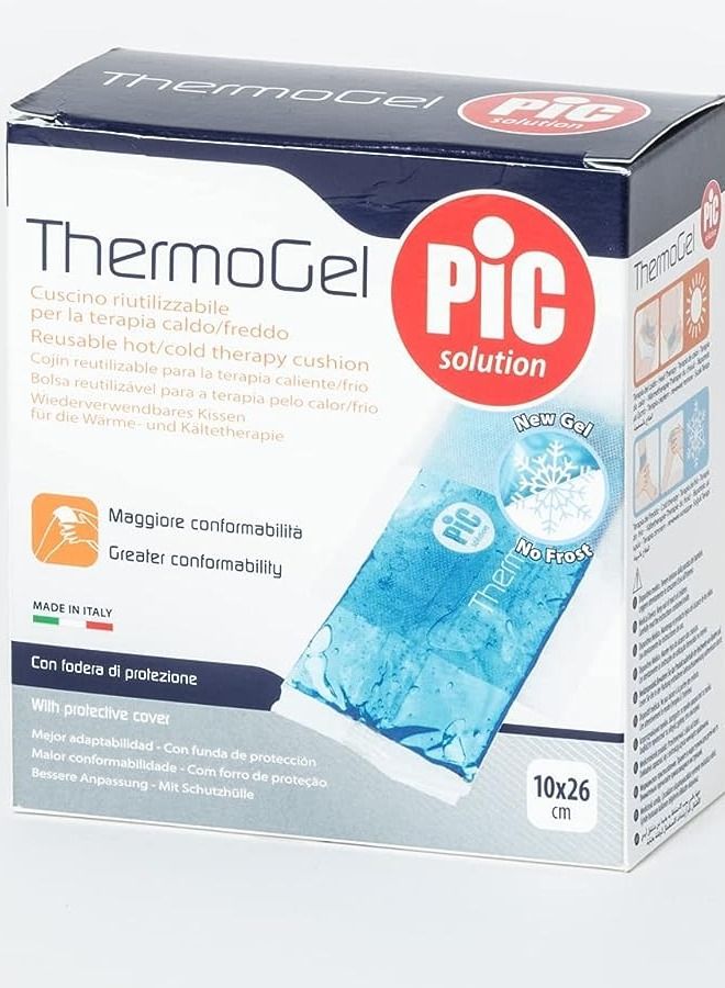 بي آي سي ThermoGel Reusable Cold/Hot Gel Cushion 10x26 cm - Image 1