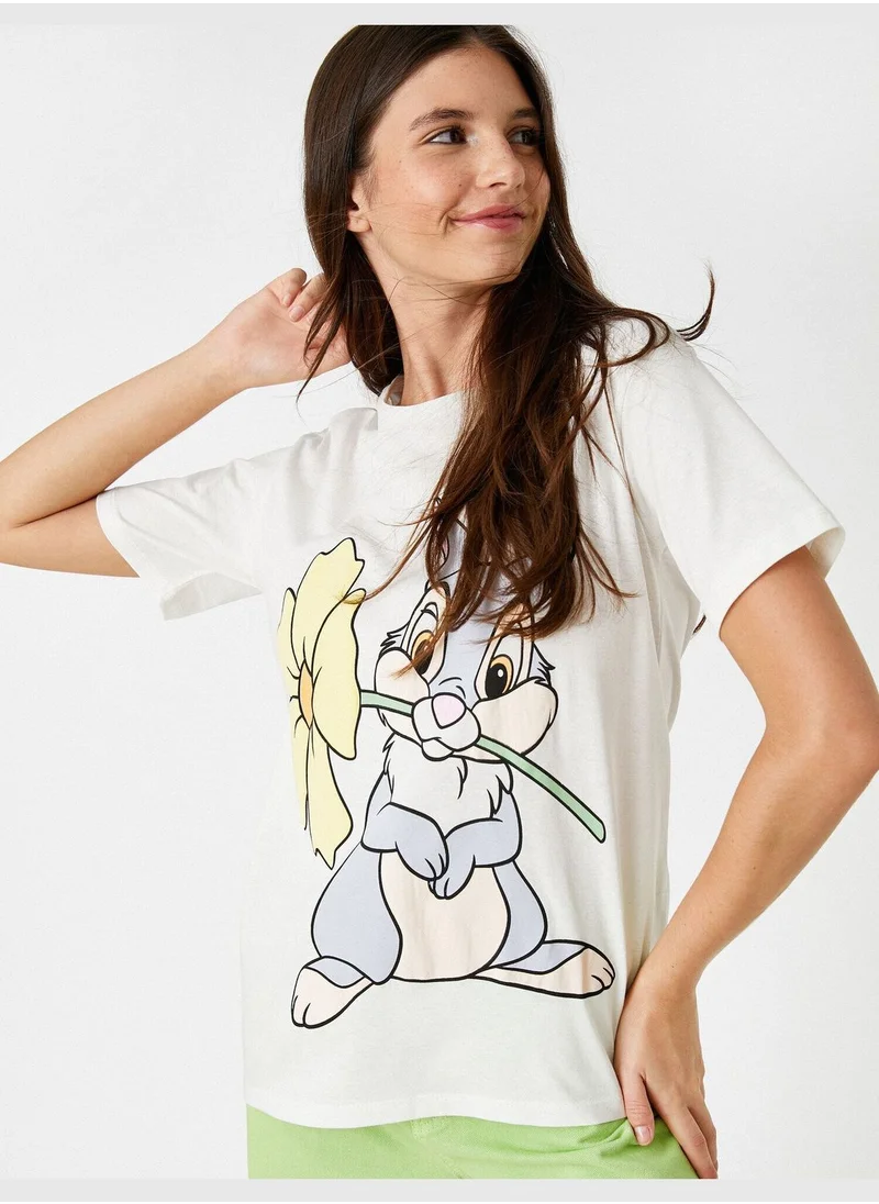 كوتون Disney Licensed Patterned T-Shirt