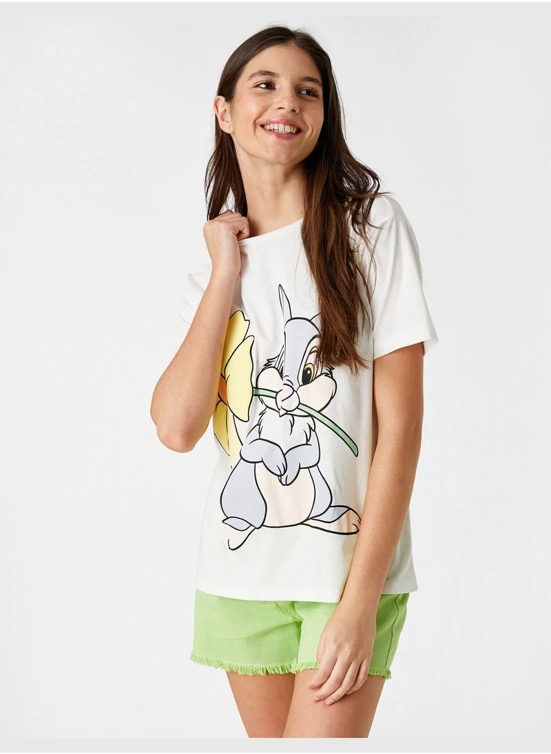 كوتون Disney Licensed Patterned T-Shirt