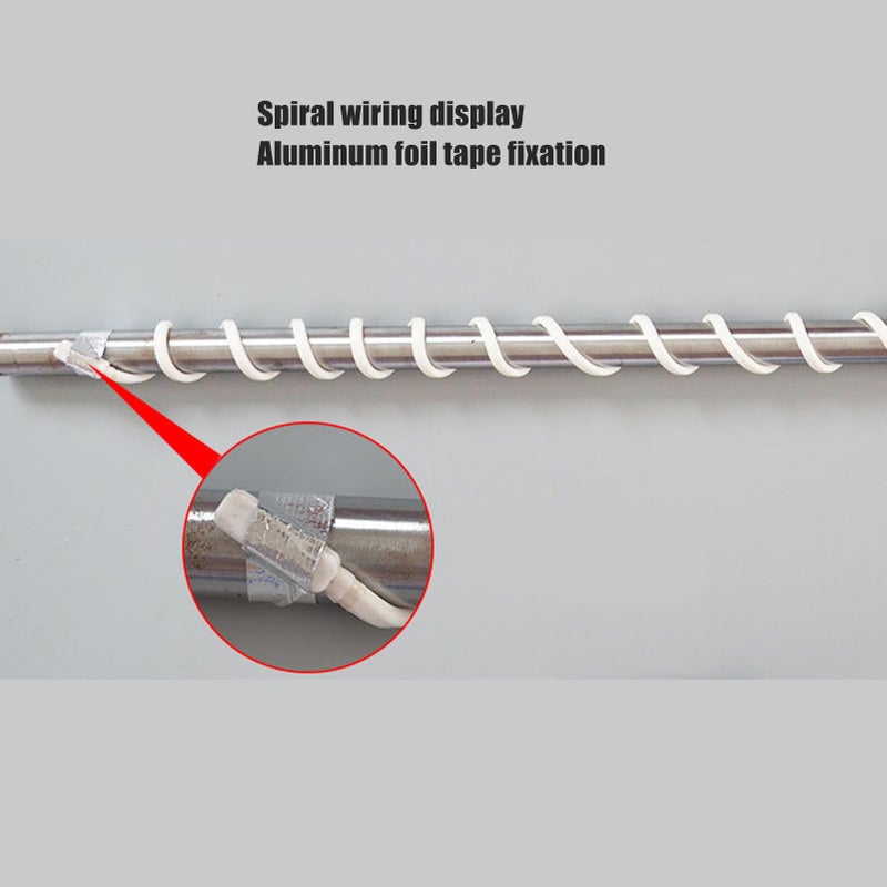 4m Pipe Heating Cable Waterproof Silicone Rubber Water Pipe Defrosting Anti Freeze Warming Heating Cable 160W AC200V - Image 5