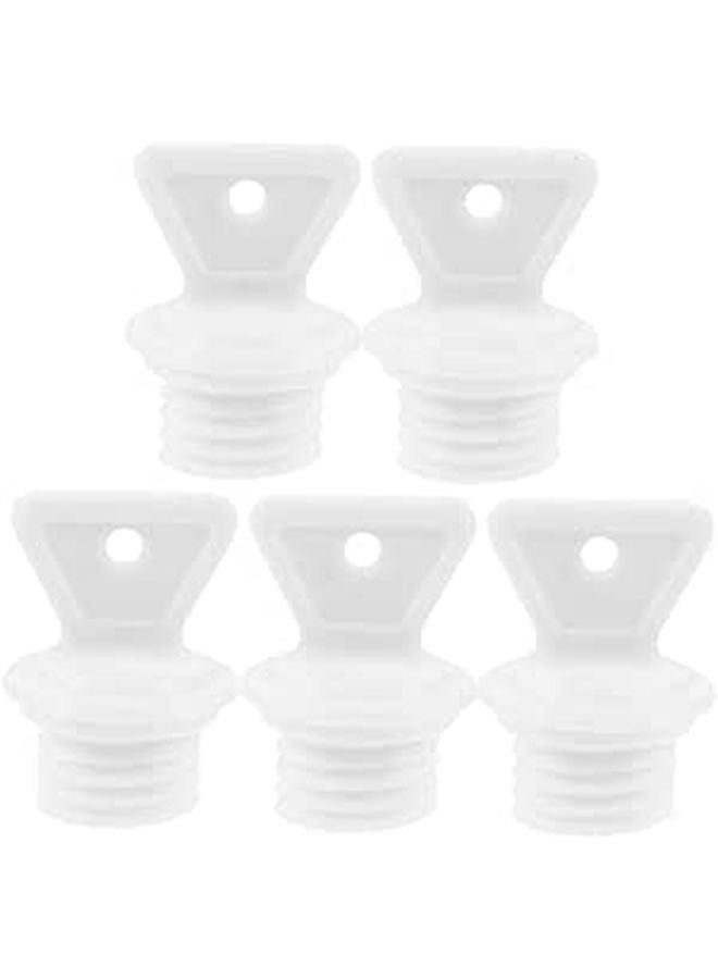 5Pcs Leakproof Rubber Hot Water Bottle Replacement Plugs Caps Sealing Stoppers - Image 1