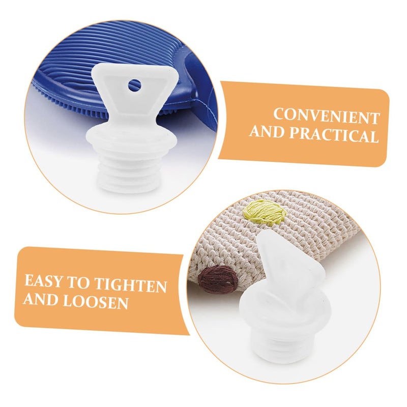 5Pcs Leakproof Rubber Hot Water Bottle Replacement Plugs Caps Sealing Stoppers - Image 4