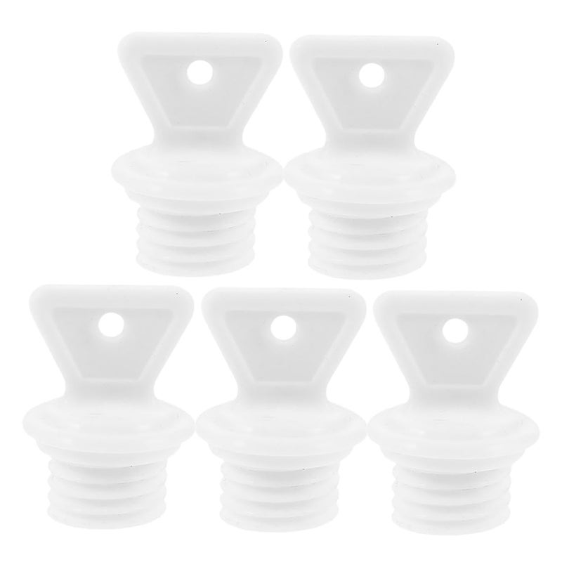 5Pcs Leakproof Rubber Hot Water Bottle Replacement Plugs Caps Sealing Stoppers - Image 2