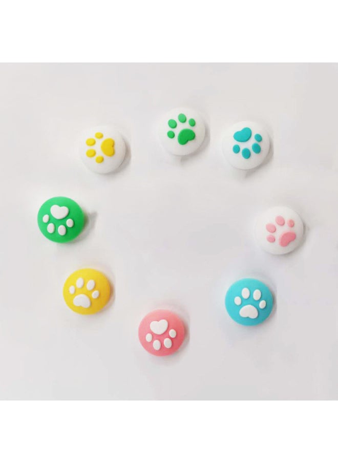 General Nintendo Switch Gaming Rocker Cap Lite PS4 Handle Cat Claw Protective Set Animal Forest NS Keycap-Product Color:Red +  - Image 4