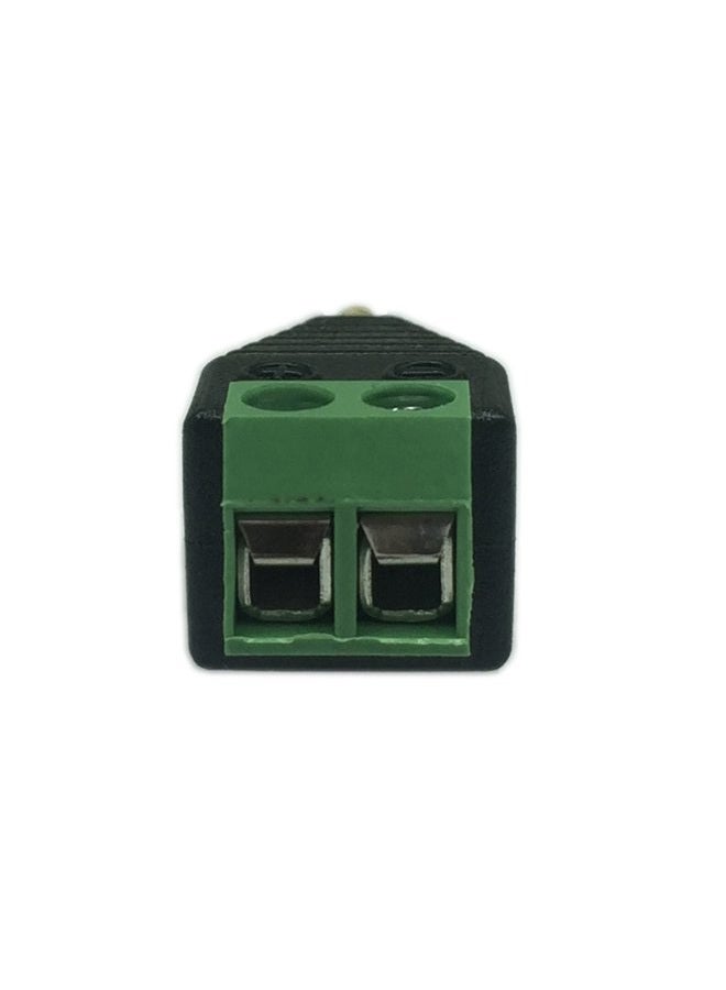 CERRXIAN محول أداة سماعة الرأس بديل بدون لحام 2 حزمة 3.5 مم TS ذكر إلى 2 دبوس طرفي أنثوي - Image 5