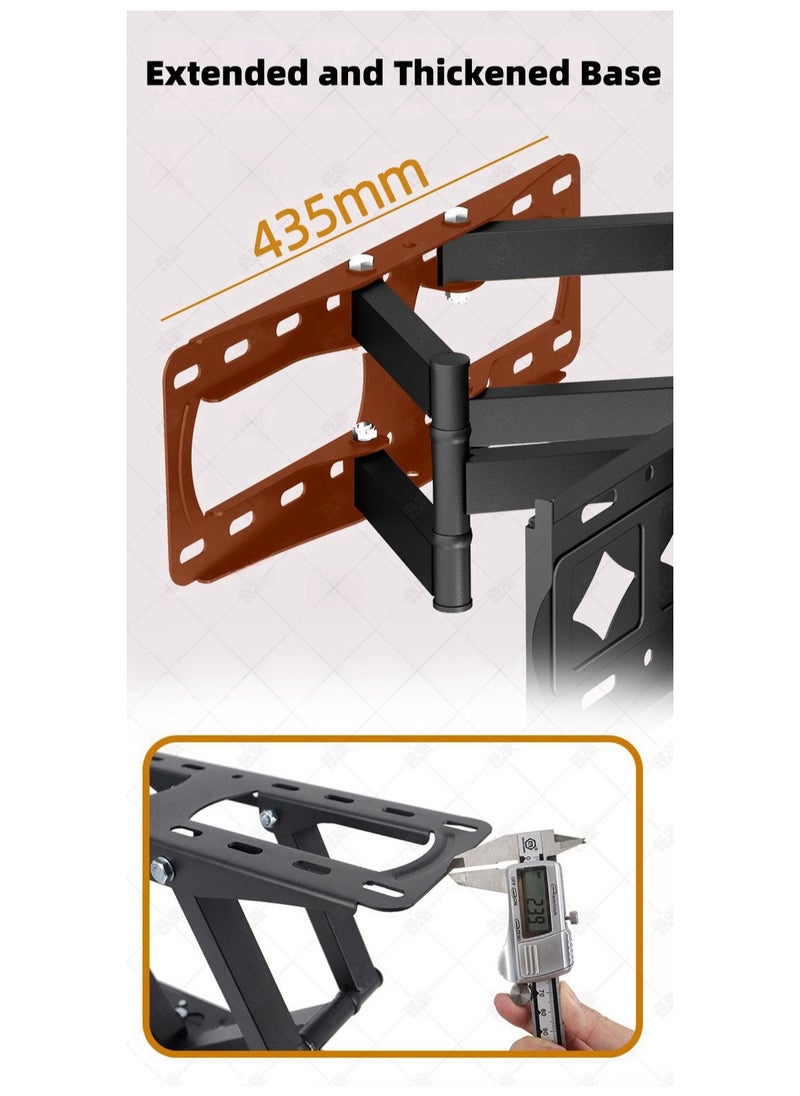 NANAO Full Motion TV Wall Mount TV Stand TV Hanger for Most 32-85 Inch TVs  - Image 4