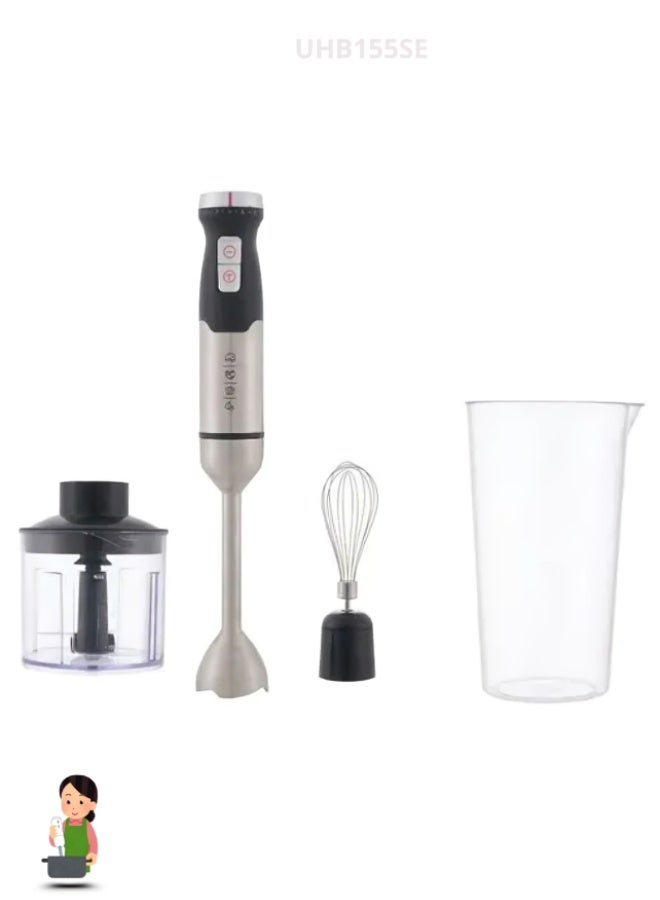 Ultra 5-in-1 Hand Blender 1500W Stainless Steel – UHB155SE