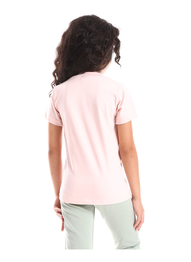 DIADORA Girls Cotton Printed T-Shirt  - Image 3