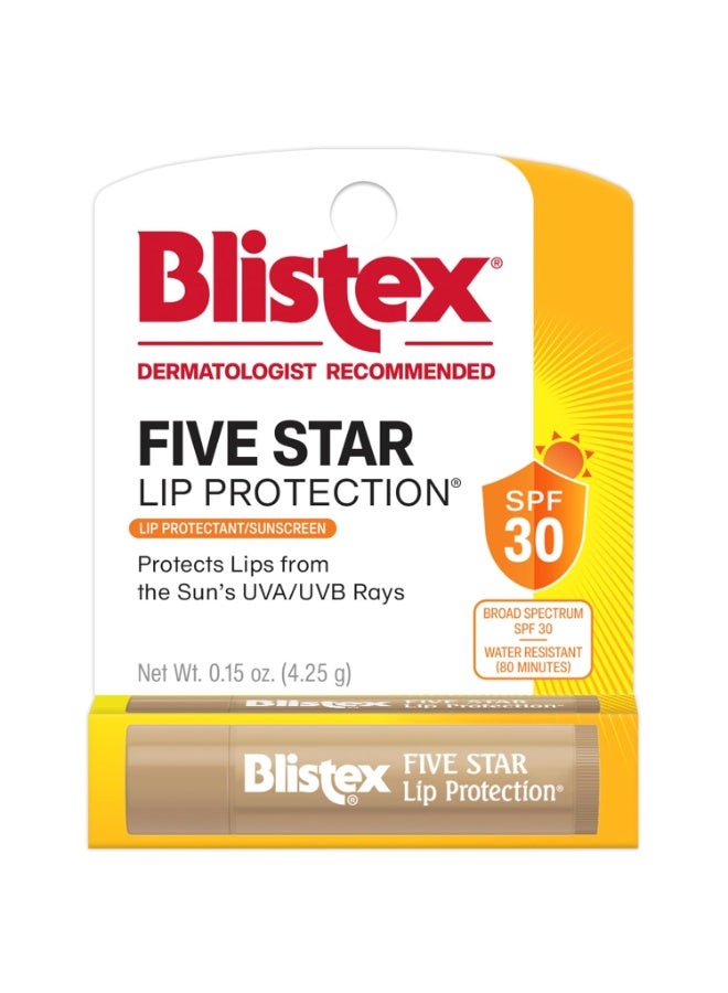 Blistex Five Star Lip Protection SPF 30 0.15 oz - Image 2