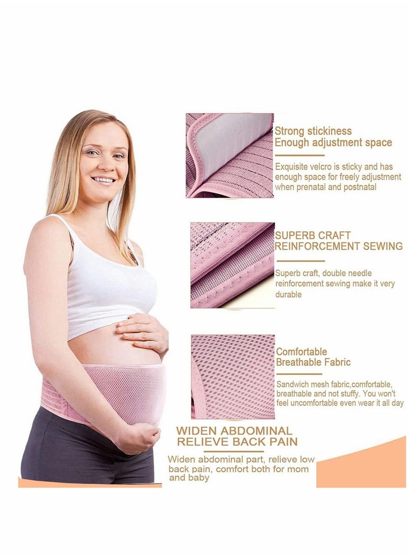 Excefore - Maternity Belt Pregnancy Support Belt Belly Band Relieve Lower Back, Pelvic and Hip Pain, Breathable, Adjustable - Image 1