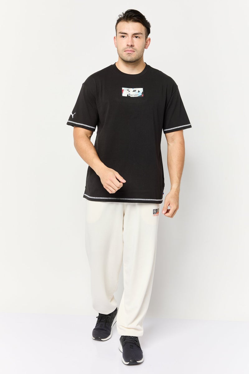 PUMA Puma x BMW Motorsport Men Sportwear Fit Short Sleeves Outdoor T-Shirt, Black  - Image 2