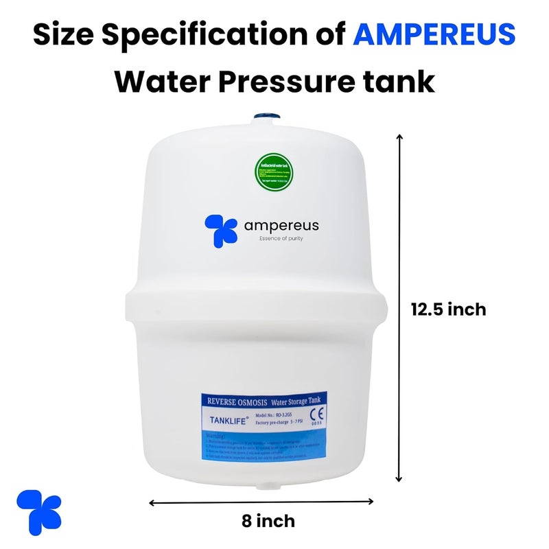 AMPEREUS خزان ضغط المياه من أمبيريوس لتنقية المياه بالتناضح العكسي 32 35 1 - Image 2