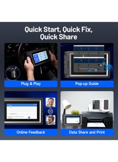 Topdon TOPDON ArtiDiag800 BT 2 Car Diagnostic Tool with all systems diagnosis, OBD2 scanner with 28 Maintenance Services:Oil Reset/EPB/SAS/TPMS/DPF,Wireless Diagnostic Scanner, AutoVIN, Free Lifetime Upgrade.  - Image 4