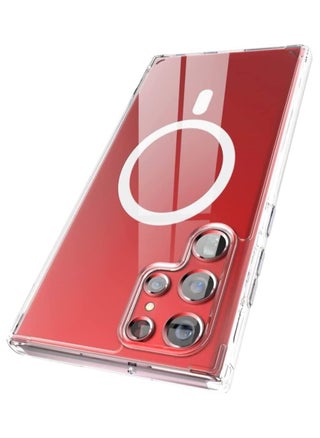 Magnetic Phone Case for Samsung s22 Ultra and Wireless Charging MagSafe Clear - pzsku/Z18D1D6AD04B734D77CE7Z/45/_/1689783633/e6fc1ab9-f69a-440a-a277-465ceb316dae