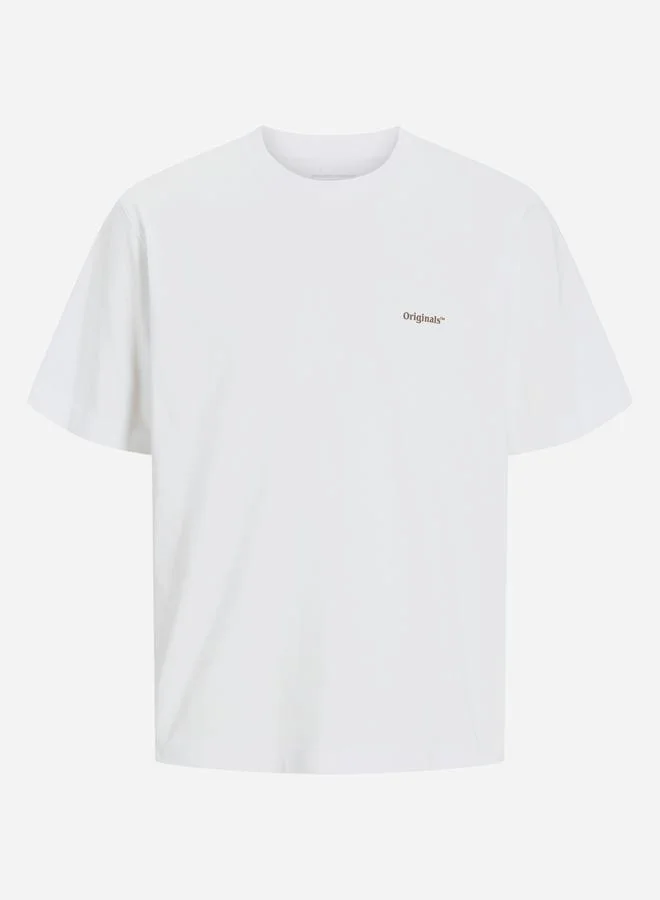 JACK & JONES jack and jones Graphic Print Crew Neck T-Shirt