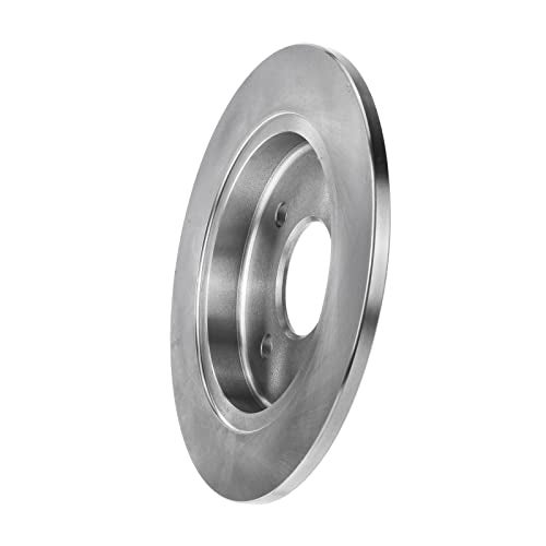 A-Premium 10.94 inch(278 mm) Rear Solid Disc Brake Rotors + Ceramic Pads Kit Compatible with Select Ford Models - Fiesta 2014-2019, Focus 2001-2007, 6-PC Set - Image 3